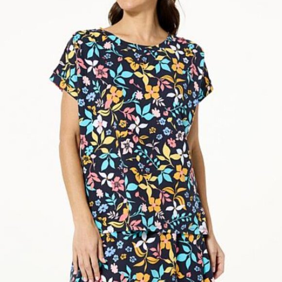 Comfort Code Tops - Comfort Code Cuddl Duds Plain Yellow Butter Soft Tee Shirt Large